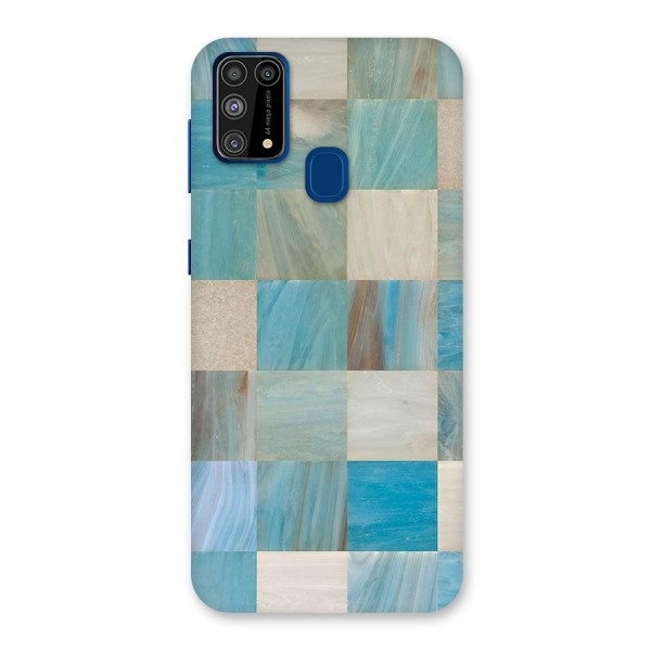 Blue Tiles Back Case for Galaxy F41