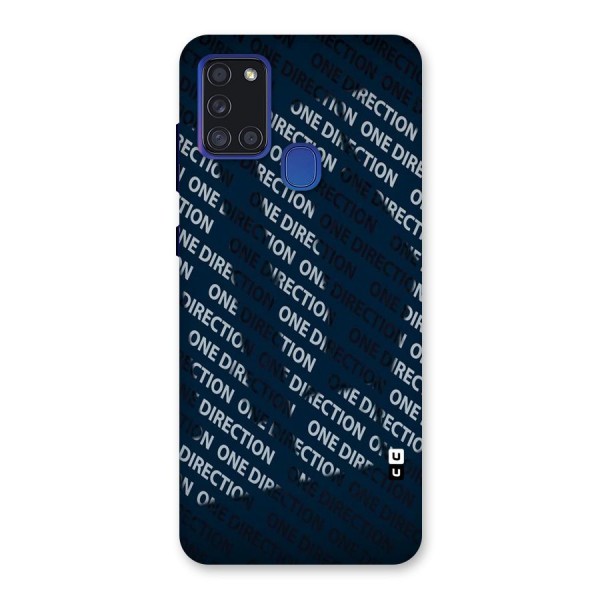 Blue Way Back Case for Galaxy A21s