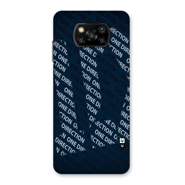 Blue Way Back Case for Poco X3