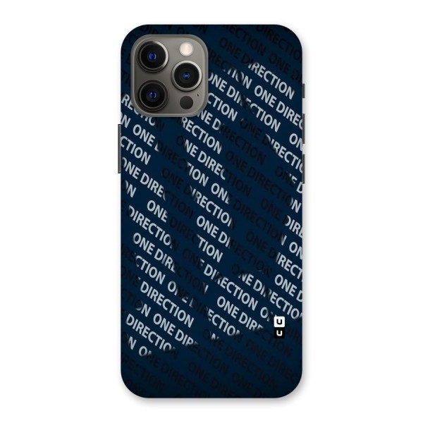 Blue Way Back Case for iPhone 12 Pro Max