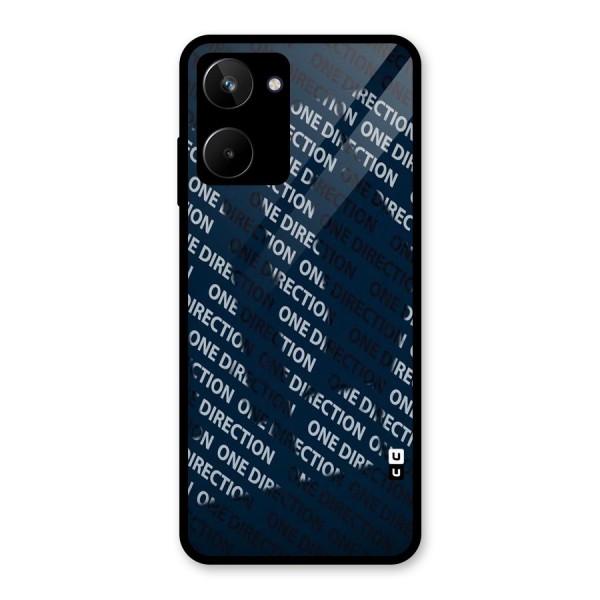 Blue Way Glass Back Case for Realme 10