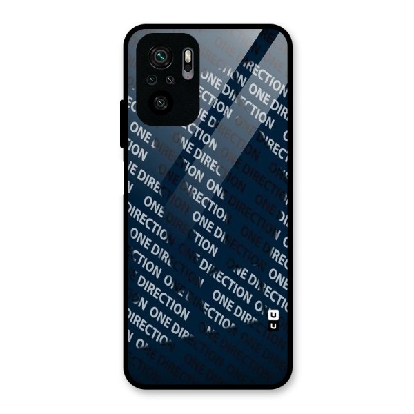 Blue Way Glass Back Case for Redmi Note 10S