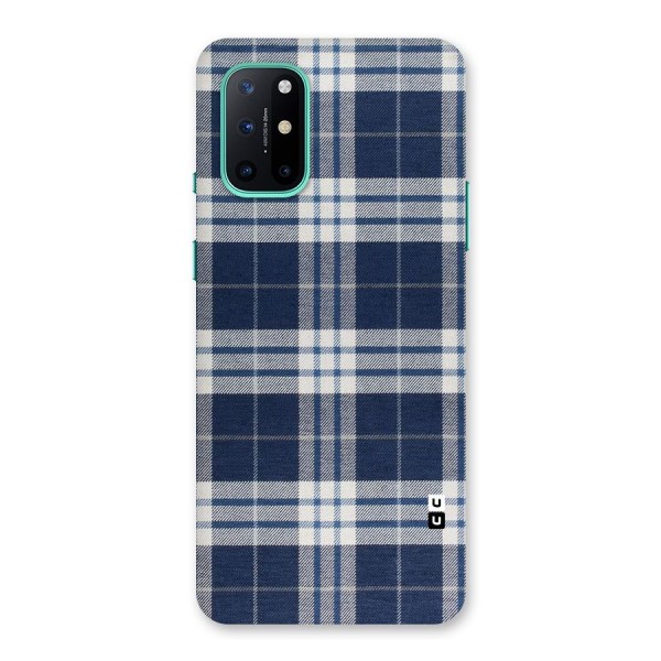 Blue White Check Back Case for OnePlus 8T