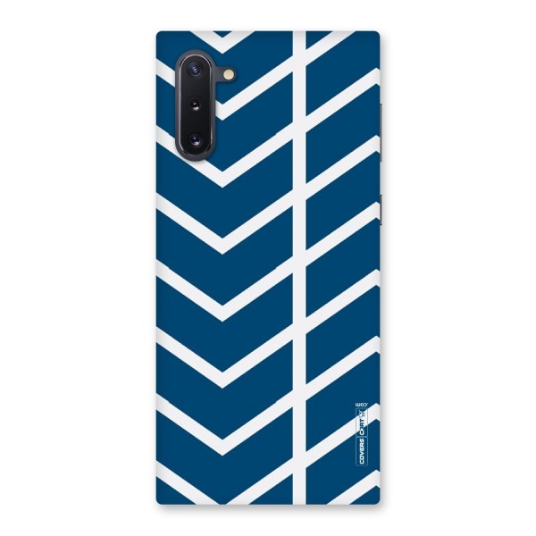 Blue White Pattern Back Case for Galaxy Note 10