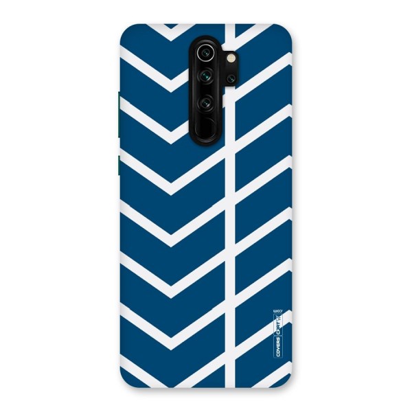 Blue White Pattern Back Case for Redmi Note 8 Pro