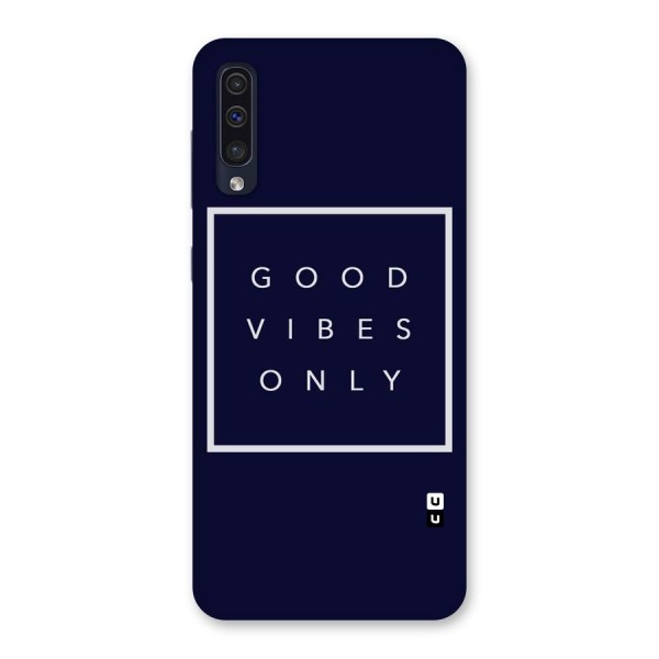 Blue White Vibes Back Case for Galaxy A50s