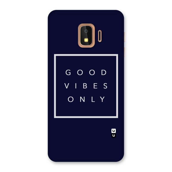 Blue White Vibes Back Case for Galaxy J2 Core