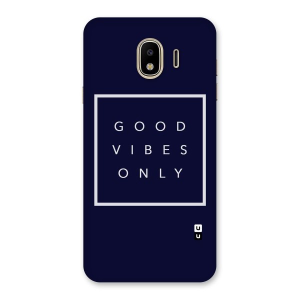 Blue White Vibes Back Case for Galaxy J4