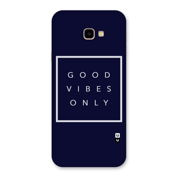 Blue White Vibes Back Case for Galaxy J4 Plus