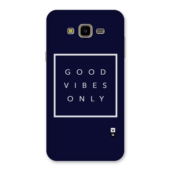 Blue White Vibes Back Case for Galaxy J7 Nxt