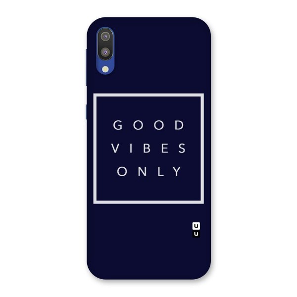 Blue White Vibes Back Case for Galaxy M10