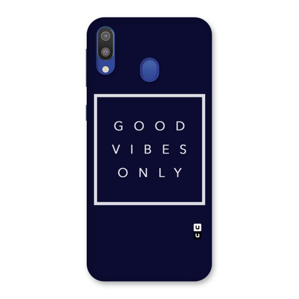 Blue White Vibes Back Case for Galaxy M20