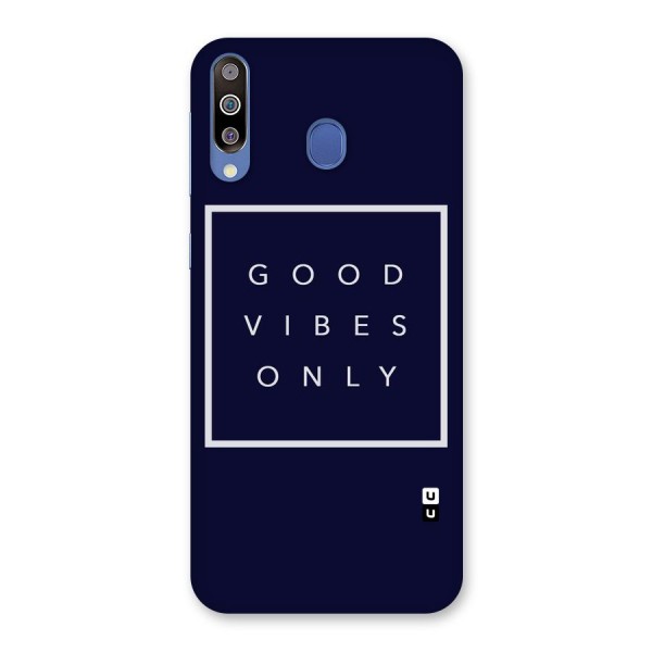 Blue White Vibes Back Case for Galaxy M30
