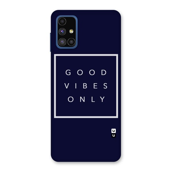 Blue White Vibes Back Case for Galaxy M51