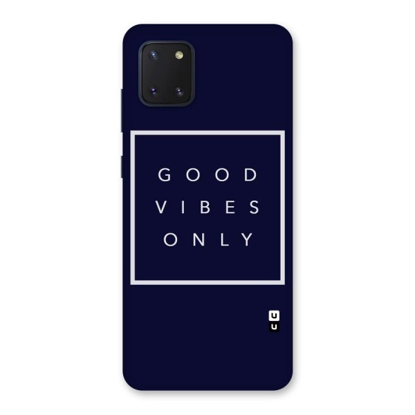 Blue White Vibes Back Case for Galaxy Note 10 Lite