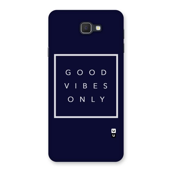 Blue White Vibes Back Case for Galaxy On7 2016