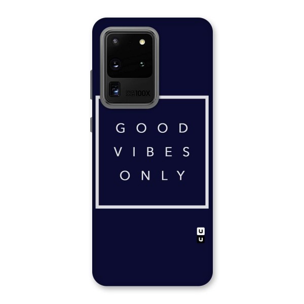 Blue White Vibes Back Case for Galaxy S20 Ultra