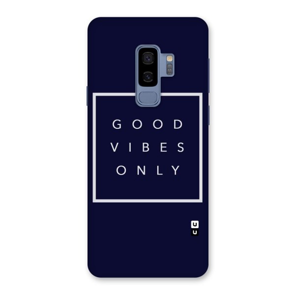 Blue White Vibes Back Case for Galaxy S9 Plus