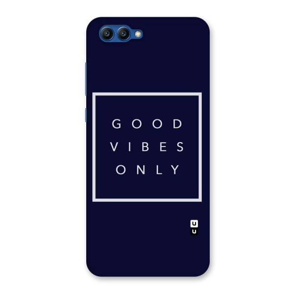 Blue White Vibes Back Case for Honor View 10