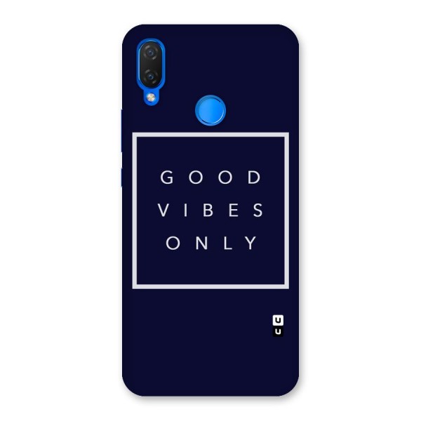 Blue White Vibes Back Case for Huawei P Smart+