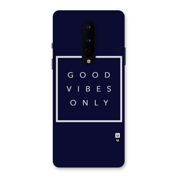 Blue White Vibes Back Case for OnePlus 8