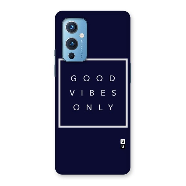 Blue White Vibes Back Case for OnePlus 9