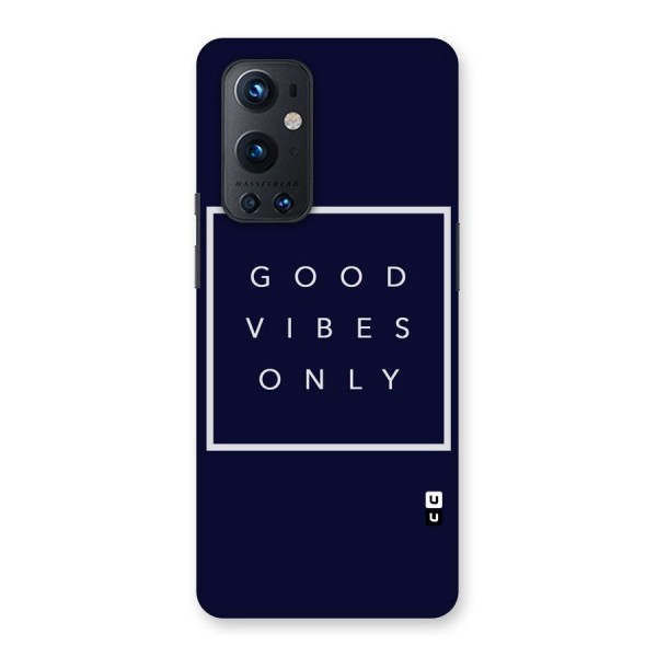 Blue White Vibes Back Case for OnePlus 9 Pro