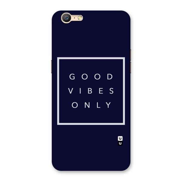 Blue White Vibes Back Case for Oppo A39