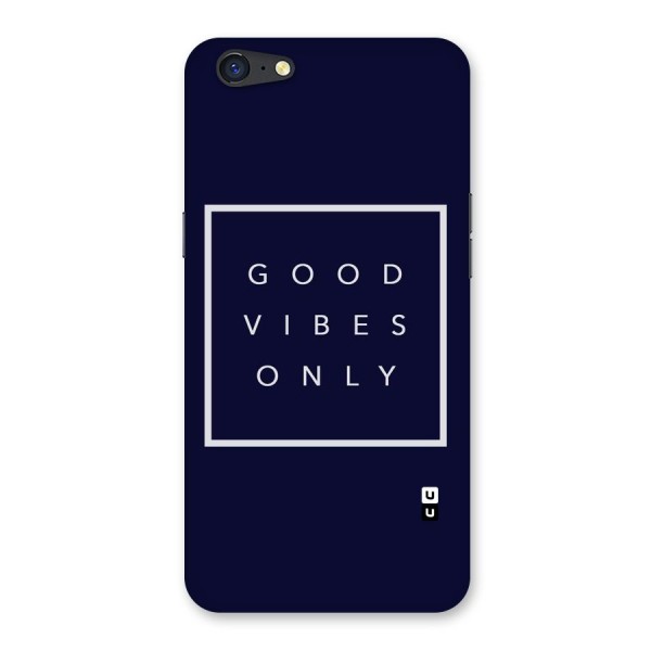 Blue White Vibes Back Case for Oppo A71
