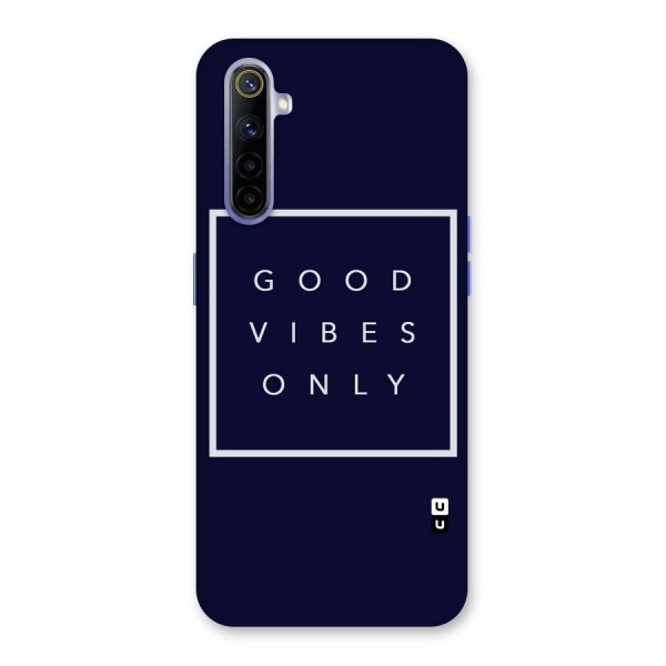 Blue White Vibes Back Case for Realme 6