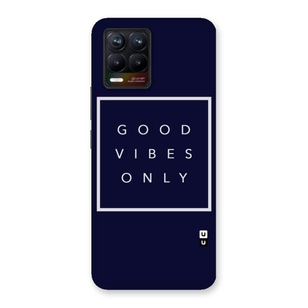 Blue White Vibes Back Case for Realme 8