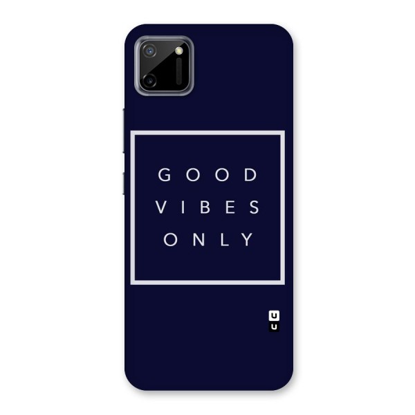 Blue White Vibes Back Case for Realme C11