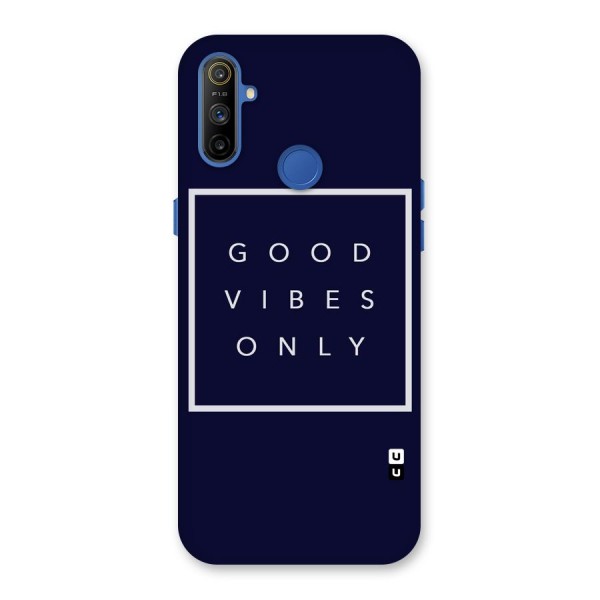 Blue White Vibes Back Case for Realme Narzo 10A