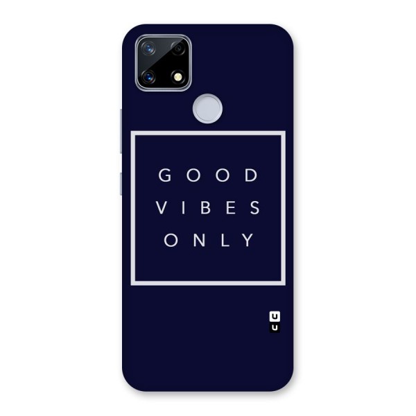 Blue White Vibes Back Case for Realme Narzo 20