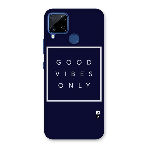 Blue White Vibes Back Case for Realme Narzo 30A
