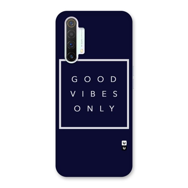 Blue White Vibes Back Case for Realme X3