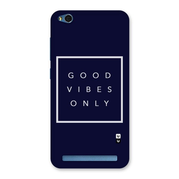 Blue White Vibes Back Case for Redmi 5A