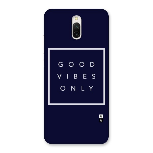 Blue White Vibes Back Case for Redmi 8A Dual