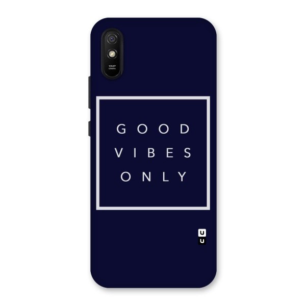 Blue White Vibes Back Case for Redmi 9A