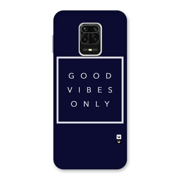 Blue White Vibes Back Case for Redmi Note 9 Pro