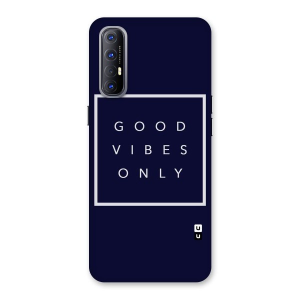 Blue White Vibes Back Case for Reno3 Pro