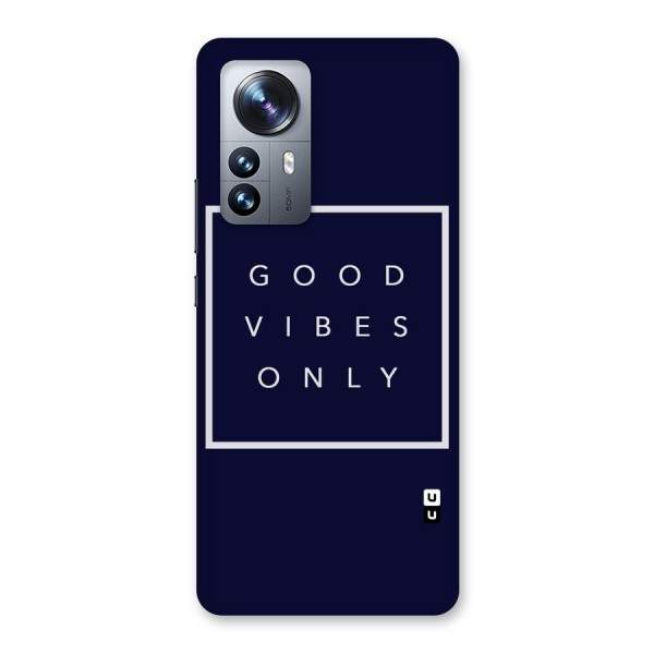 Blue White Vibes Back Case for Xiaomi 12 Pro