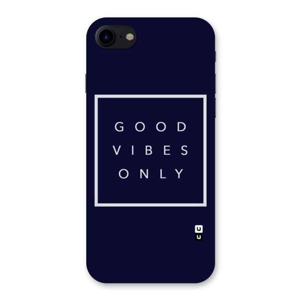 Blue White Vibes Back Case for iPhone SE 2020