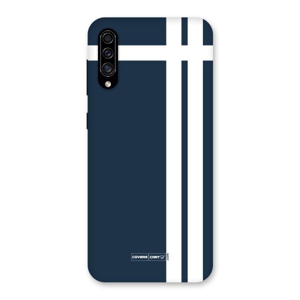 Blue and White Back Case for Galaxy A30s