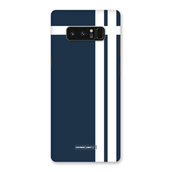 Blue and White Back Case for Galaxy Note 8