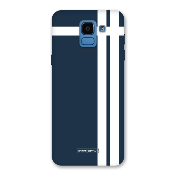 Blue and White Back Case for Galaxy On6