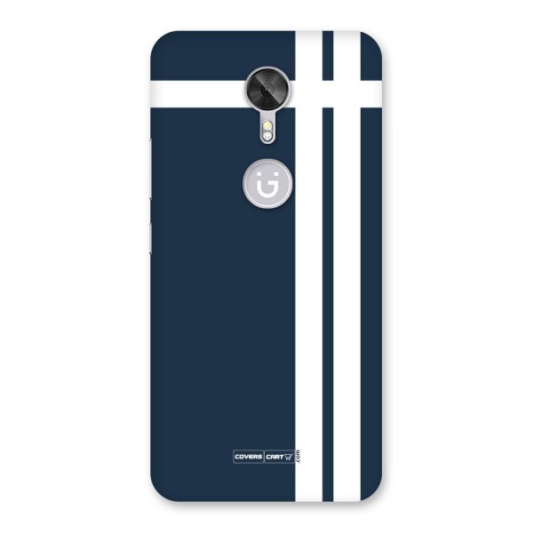 Blue and White Back Case for Gionee A1