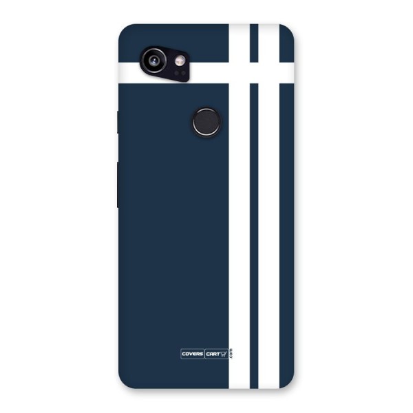 Blue and White Back Case for Google Pixel 2 XL