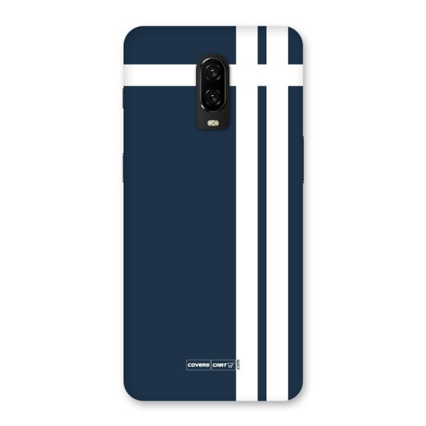 Blue and White Back Case for OnePlus 6T