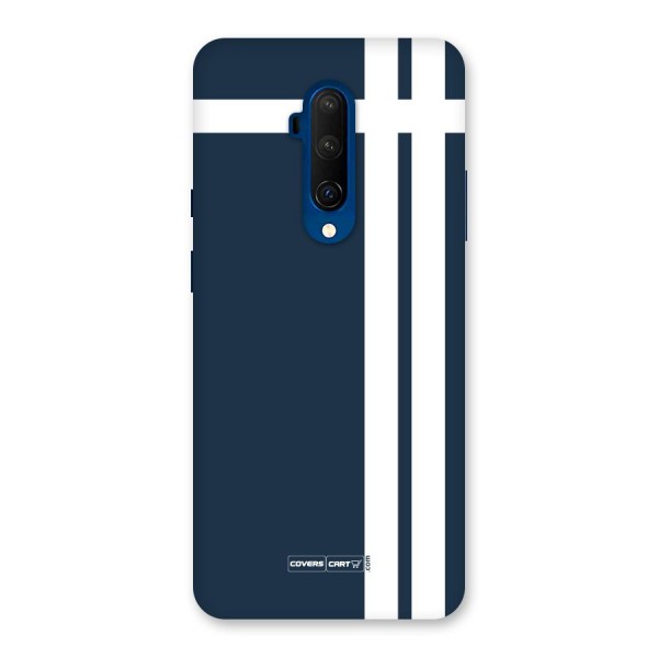 Blue and White Back Case for OnePlus 7T Pro